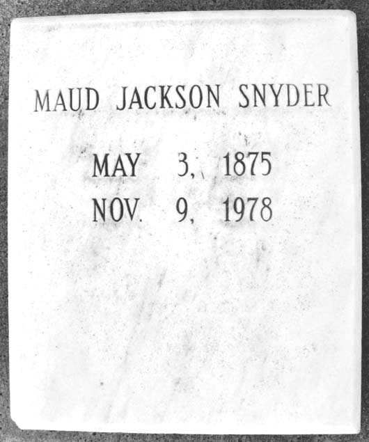Cora Maud Snyder