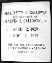 Betty Lou Calloway