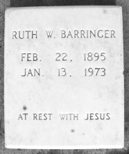 Ruth W. Barringer