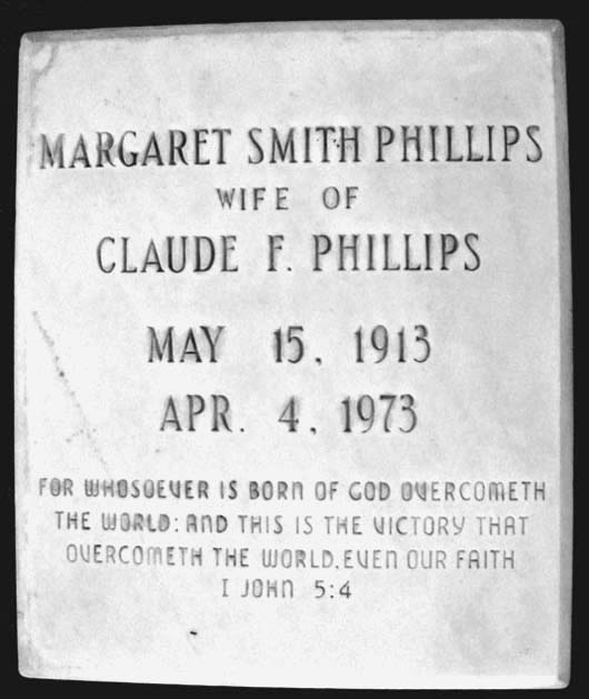 Margaret Elizabeth Phillips
