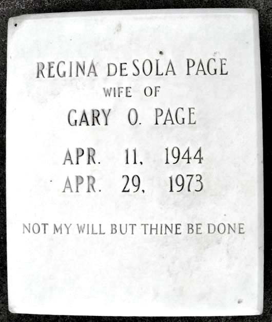 Regina  Page