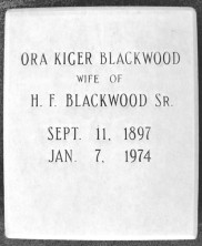 Ora Celeste Blackwood