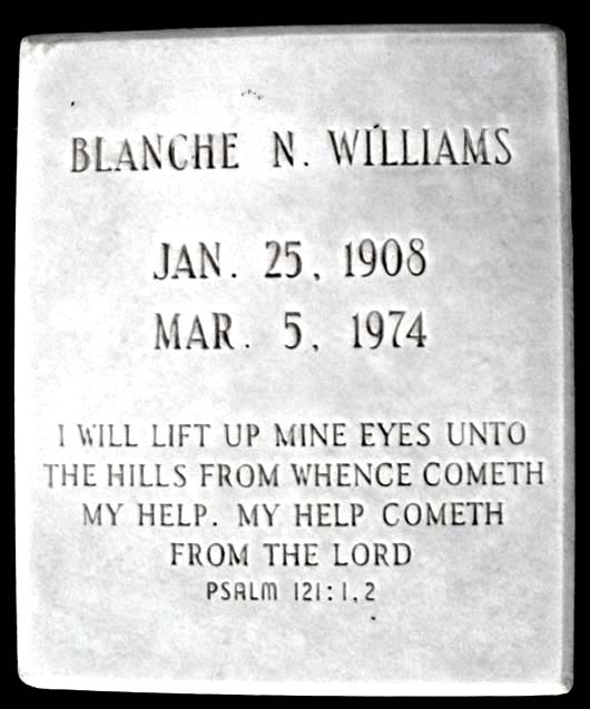Blanche Elizabeth Williams
