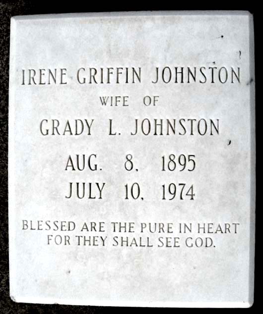 Gladys Irene Johnston