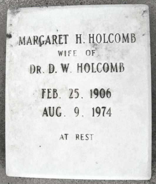 Margaret Elizabeth Holcomb