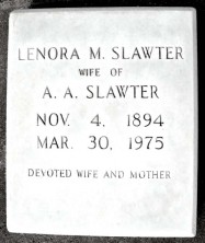 Annie Lenora Slawter