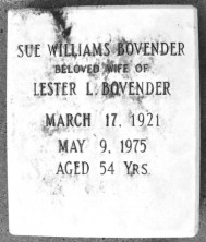 Dorothy Sue Bovender