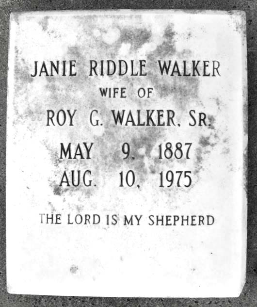 Janie L. Walker