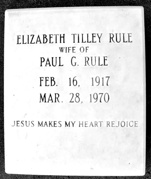 Carolyn Elizabeth Rule