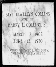 Blye  Collins