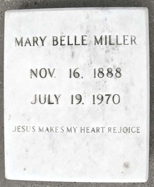 Mary Belle Miller