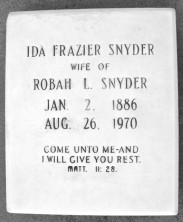 Ida Roberta Snyder