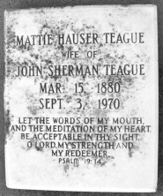 Mattie  Teague