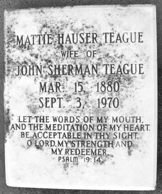Mattie Teague