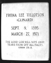Frona Lee Tillotson