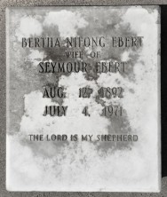 Bertha  Ebert