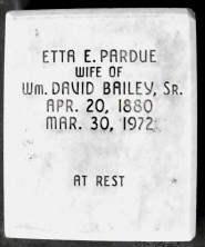 Etta Elizabeth Bailey