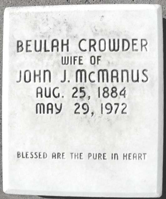 Beulah  McManus