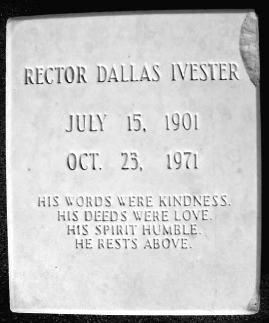Rector Dallas Ivester