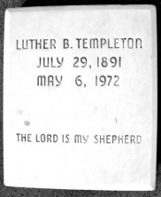 Luther  (Joe) Bidwell Templeton