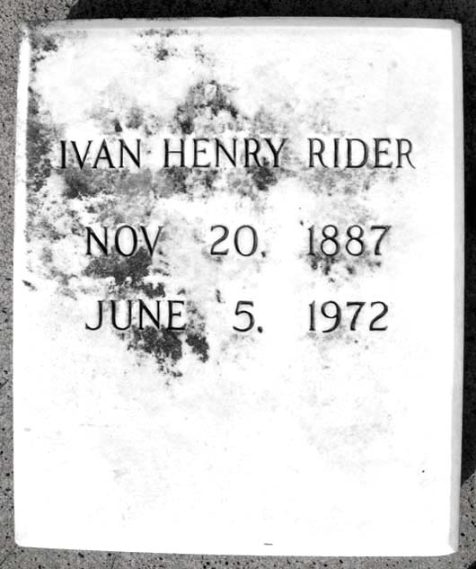 Ivan Henry Rider