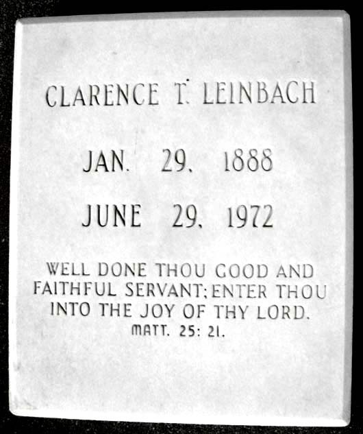 Clarence Theodore Leinbach
