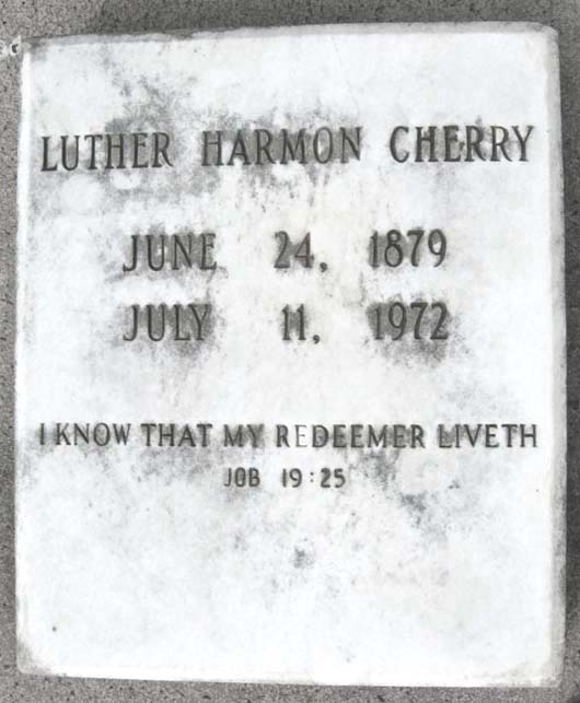 Luther Harmon Cherry