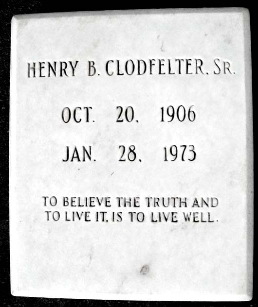 Henry Brown Clodfelter