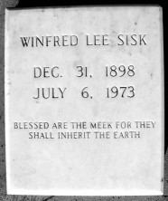 Winfred Lee Sisk