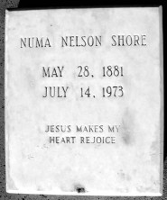 Numa Nelson Shore