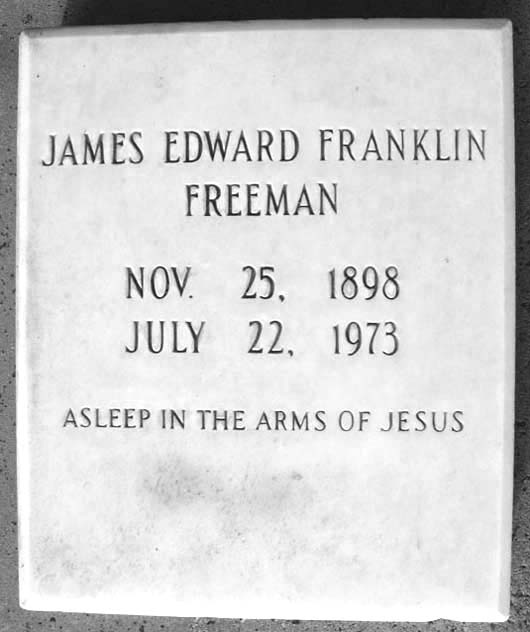 James Edward Franklin Freeman