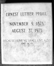 Ernest Luther Pfohl