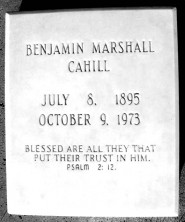 Benjamin Marshall Cahill