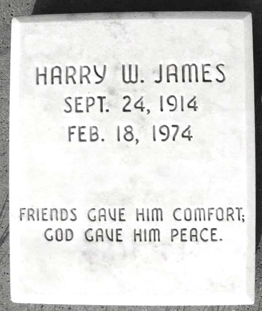 Harry Woodrow James