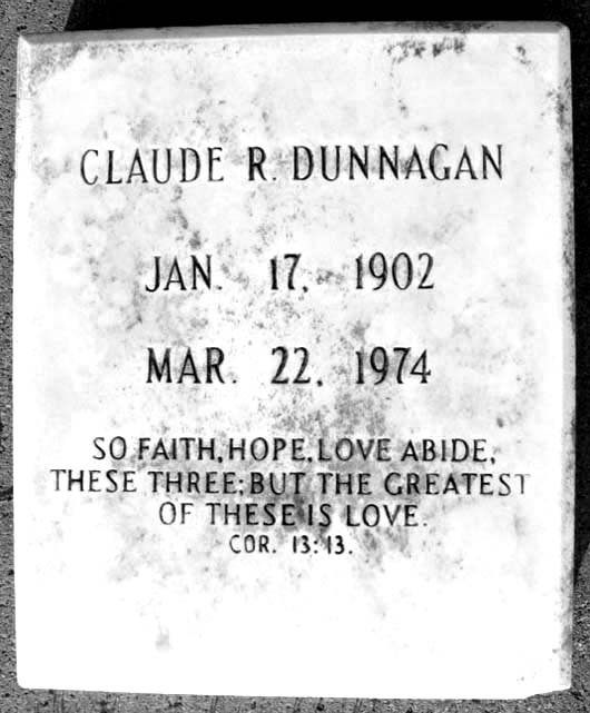 Claude Romulus Dunnagan