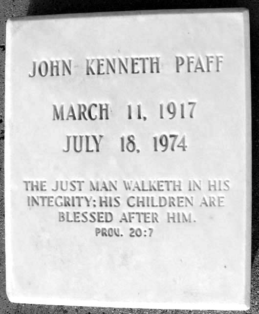 John Kenneth Pfaff