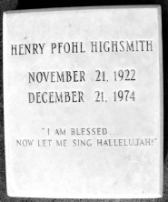 Henry Pfohl Highsmith