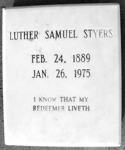 Luther Samuel Styers