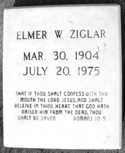 Elmer  (Jack) Willis Ziglar