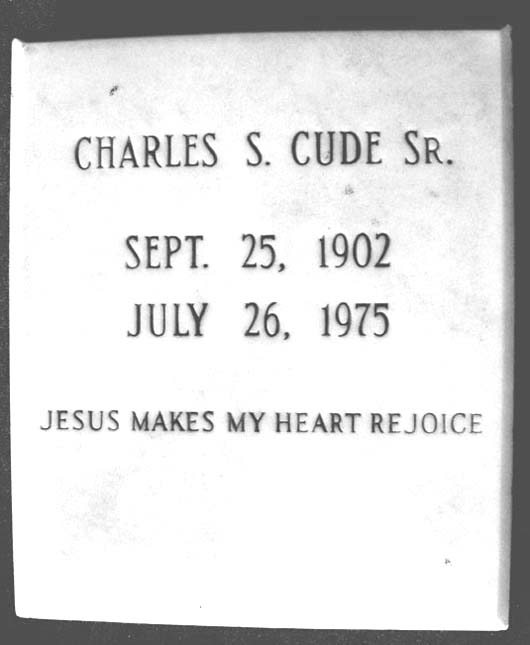 Charles Stephen Cude
