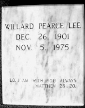 Willard Pearce Lee