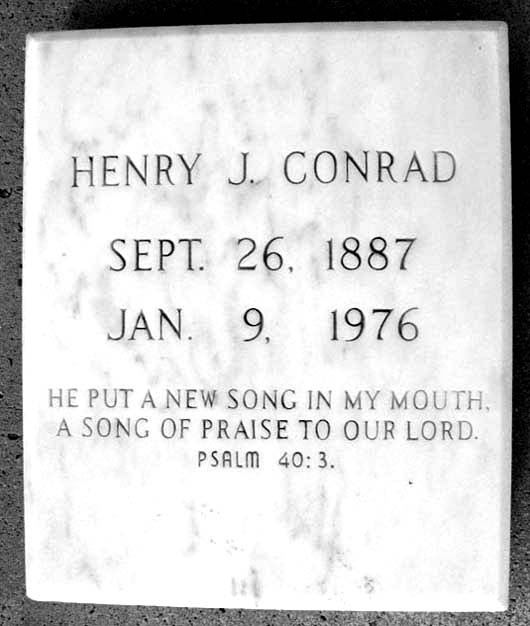 Henry Joseph Conrad