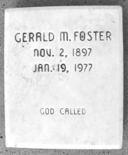 Gerald Matthew Foster