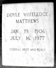 Doyle Whitledge Matthews