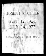 Joseph Kenneth Cheek