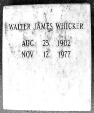 Walter James Whicker