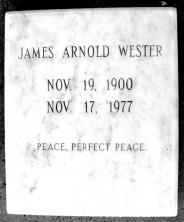 James Arnold Wester