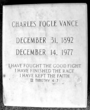 Charles Fogle Vance