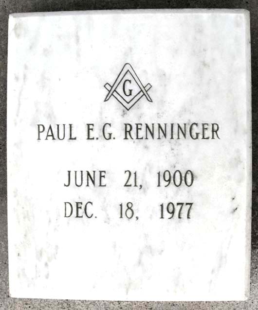 Paul Eugene Gerhart Renninger