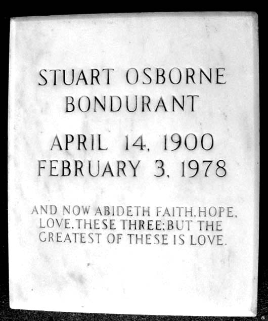 Stuart Osborne Bondurant
